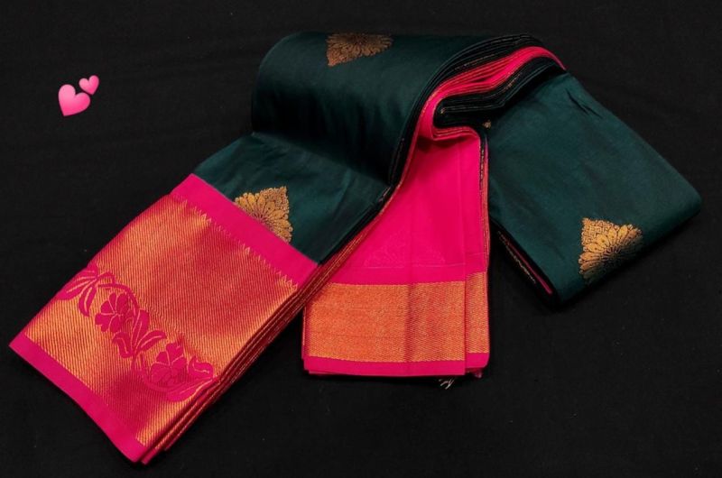 SEMI BRIDAL KORVAI RESHMA SILK SAREE